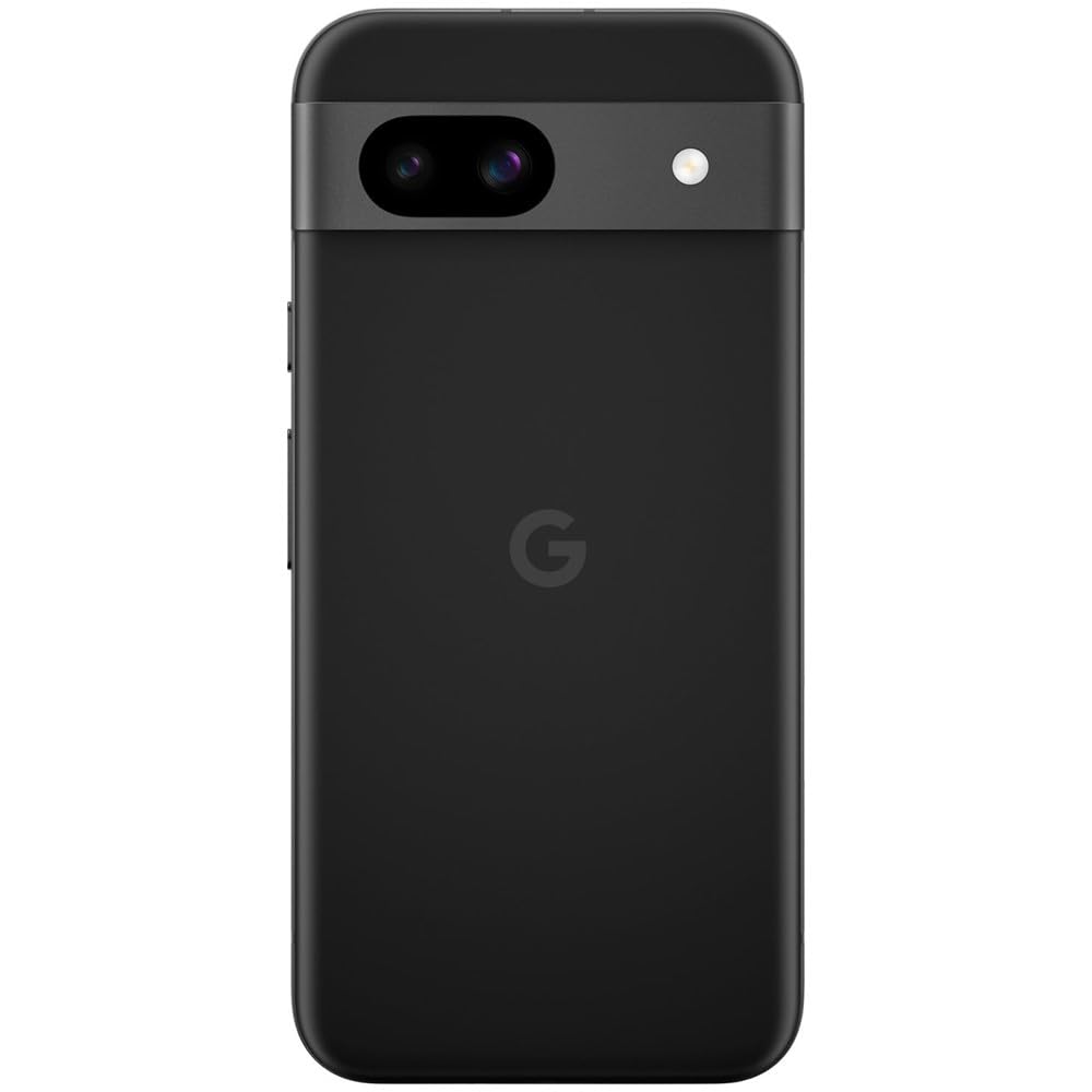 Google Pixel 8a 5G (128GB, 8GB) 6.1", Tensor G3 4nm, Android 14 (US Model Unlocked for Verizon, T-Mobile, AT&T, Global 4G LTE) (Obsidian) (Renewed)