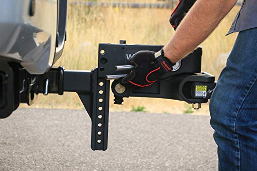 Weigh Safe True Tow Middleweight Anti Sway Weight Distribution Hitch 4" Drop 2" Shank 12,500 lb Tow Rating