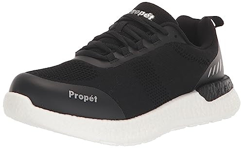 Propét Women's B10 Usher Sneakers, Taupe, 9 XX-Wide US