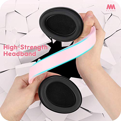 Mumba Baby Ear Protection Noise Cancelling Headphones for Babies and Toddlers Baby Earmuffs - Ages 3-24+ Months