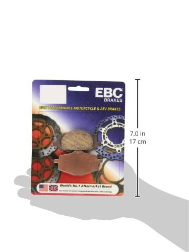 EBC Brakes FA101R Disc Brake Pad Set, Red, One Size