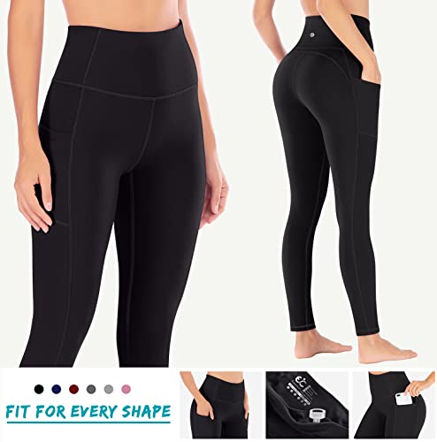 Ewedoos Women's Yoga Pants with Pockets Leggings for Women Tummy Control Workout Leggings for Women Compression Leggings