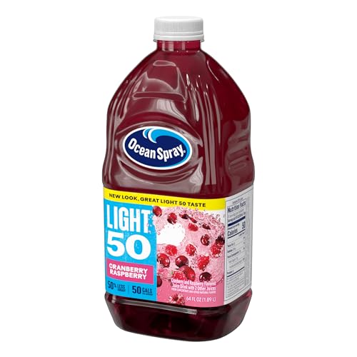 Ocean Spray® Cran-Raspberry50™ Cranberry and Raspberry Juice Drink, 64 Fl Oz Bottle (Pack of 1)