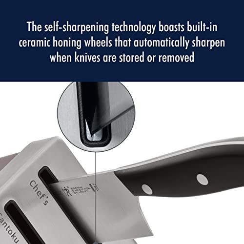 HENCKELS Statement Razor-Sharp 7-Piece White Handle Knife Set, Chef Knife, Bread Knife, German Engineered Knife Informed by over 100 Years of Mastery