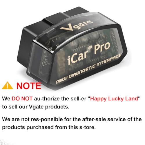 Vgate iCar Pro Bluetooth 4.0 (BLE) OBD2 Fault Code Reader OBDII Code Scanner Car Check Engine Light for iOS/Android