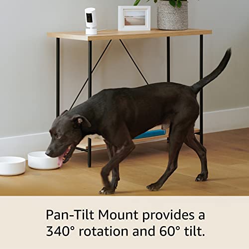 Ring Indoor/Outdoor Pan-Tilt Mount for Outdoor Cam (Stick Up Cam) Plug-In, Black (Power adapter and camera not included)