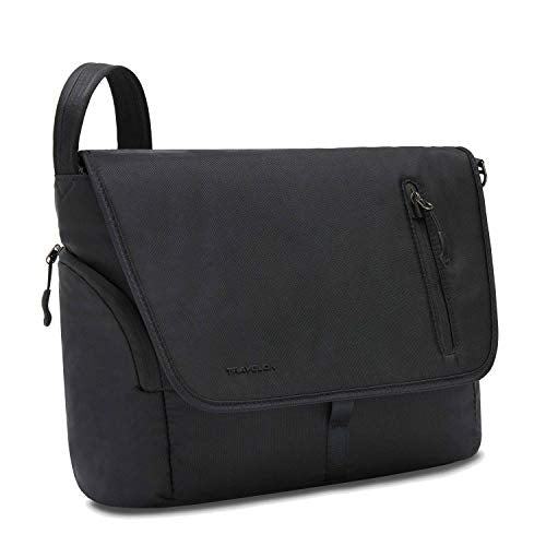 Travelon: Urban - Anti-Theft Messenger Bag - Black, 14 x 10.25 x 4.75