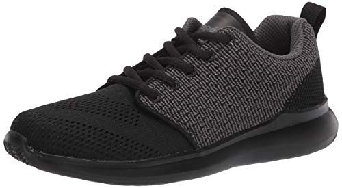 Propét Women's TravelBound Tracer Sneakers, Black, 7 Narrow US