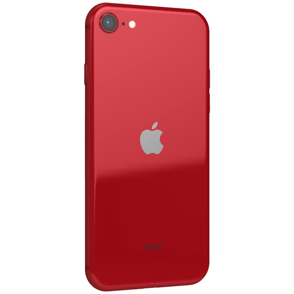 Apple iPhone SE 3rd Gen, 64GB, RED - Unlocked (Renewed)
