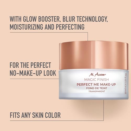 M. Asam Magic Finish Perfect Me Primer (1.01 Fl Oz) - Make-Up Hydrating Face Foundation Primer For A Flawless Skin, Ideal For Touch Ups, With Blurring Effect, Matches Various Skin Tones