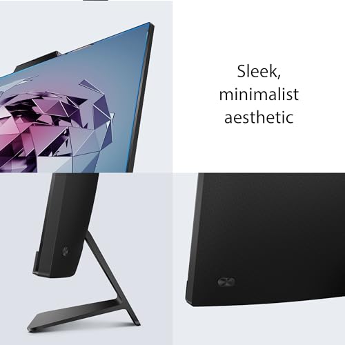 ASUS M3402 All-in-One, 23.8” FHD Display, AMD Ryzen™ 3 7320U Processor, 8GB RAM, 512GB SSD, Windows 11 Home, Kensington Lock, Black, M3402WFA-PB303