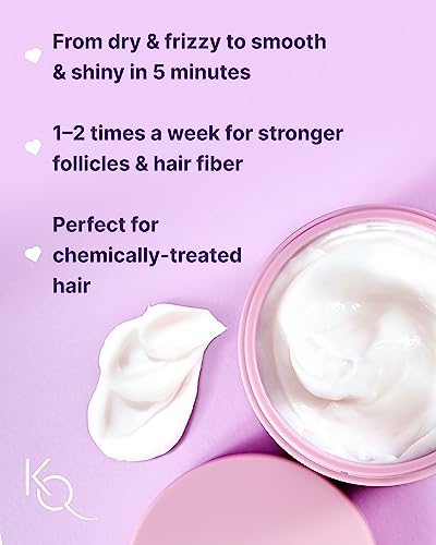 Keranique Hair Mask - Deep Repair and Intense Hydration for Damaged, Dry, Fine Hair with Keratin Protein