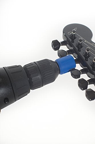 MusicNomad GRIP Drill Bit String Peg Winder for Guitar, Bass & All String Instruments (MN220)