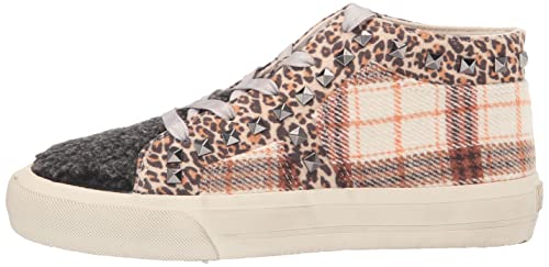 Jessica Simpson Women's Folliah Casual Sneaker, Dark Natural, 10