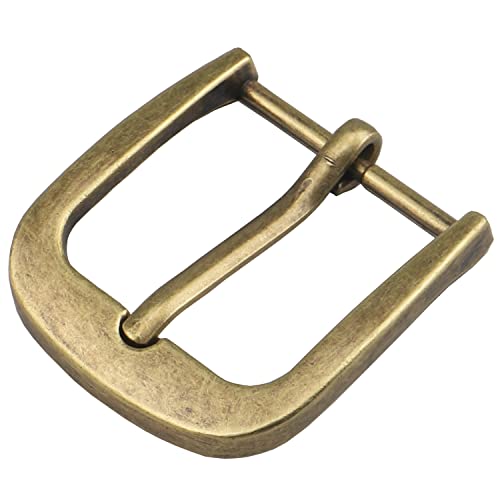 Mufeban 1.1 to 1.5 Inches Belt Buckle 28mm to 38mm Single Prong Square Belt Buckles for Women Men (1.1 inches, Buckle24)