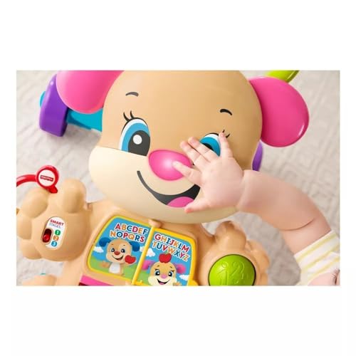 Fisher-Price Baby Toy Laugh & Learn Smart Stages Learn with Sis Walker with Music Lights & Activities for Infants Ages 6+ Months