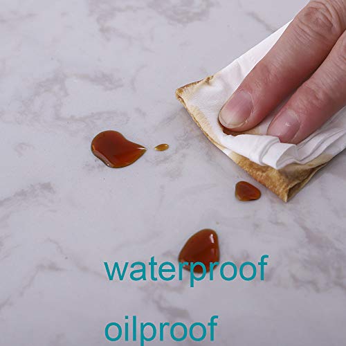 Clear Round Vinyl Fitted Tablecloth Waterproof Oilcloth Heavy Duty Elasticized Table Cover Elastic Edge Design Plastic Tablecloth Protector Best for 32"-36" Round