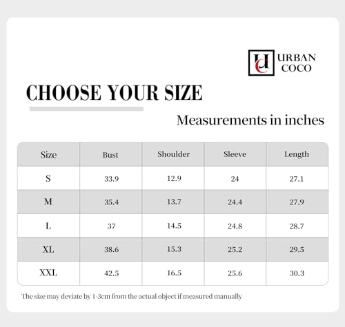 Urban CoCo Women's Lightweight Open Front Knit Cardigan Sweater Long Sleeve with Pocket (Light Oliver, M)