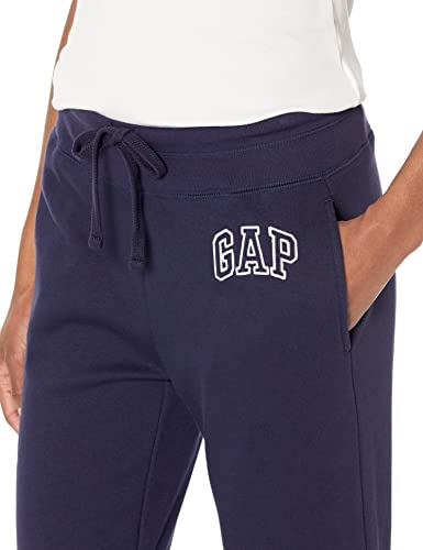 GAP Womens Logo Fleece Joggers Sweatpants, Deerfield, X-Large US