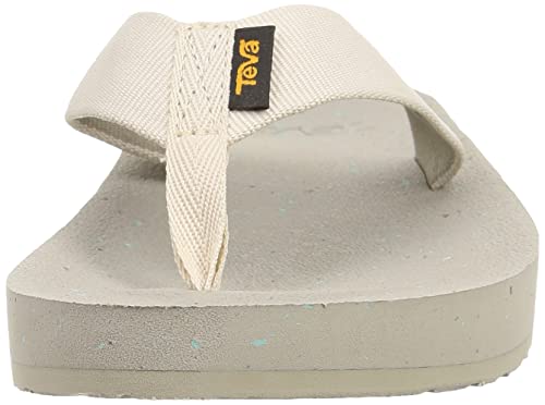 Teva Women's Reflip Sandal, Stacks Black/White, 10