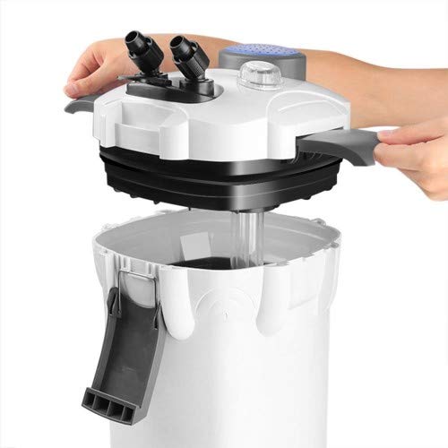 SunSun Hw303B 370GPH Pro Canister Filter Kit with 9-watt UV Sterilizer