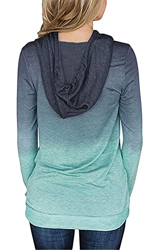 onlypuff Hoodies for Teen Girls Cute Sweatshirts Pullover Hooded Tunic Tops Womens Long Sleeve Tops Graphic Fall Fashion Top Pink M