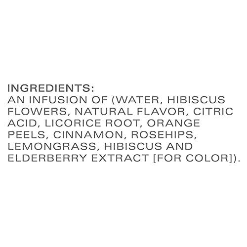 Tazo Unsweetened Iced Herbal Tea Concentrate For a Refreshing Iced Beverage Passion with tropical flavors 32 oz