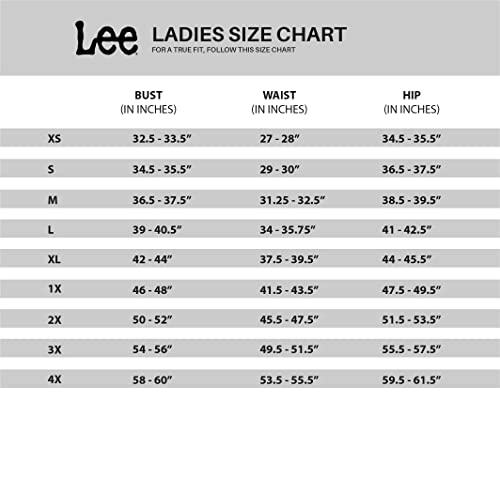 Lee Women's Soft Shoulder Short Sleeve T-Shirt, Anthem Blue, Small