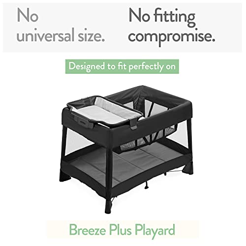 Pack and Play Sheets Fitted – Compatible with 4moms Breeze Plus Playard and Other Large Playpen Mattress – Snuggly Soft 100% Jersey Cotton – Farm Animals – 2 Pack