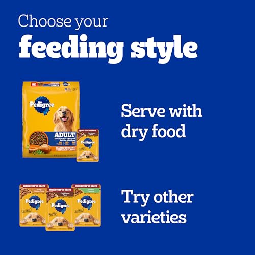 Pedigree Choice Cuts In Gravy Adult Soft Wet Dog Food 30-Count Variety Pack, 3.5 oz. Pouches