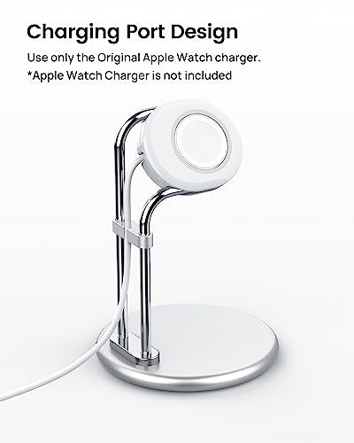 SODI for Apple Watch Stand, Watch Charging Dock Station for Desk, Watch Charger Nightstand Holder Compatible with Apple Watch Series Ultra2/Ultra/9/8/SE2/7/6/SE/5/4/3/2/1