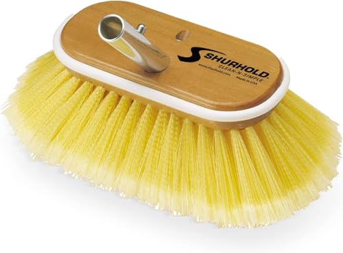 Shurhold 6" Polystyrene Medium Bristle Deck Brush