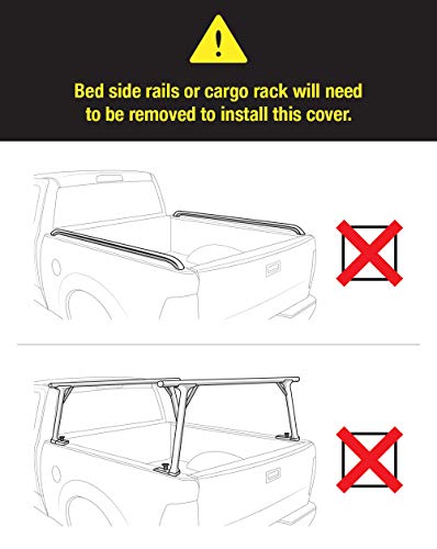 MaxMate Soft Roll-up Truck Bed Tonneau Cover Compatible with 2005-2021 Nissan Frontier; 2009-2012 Suzuki Equator | 5' (59") Bed | TCN169034