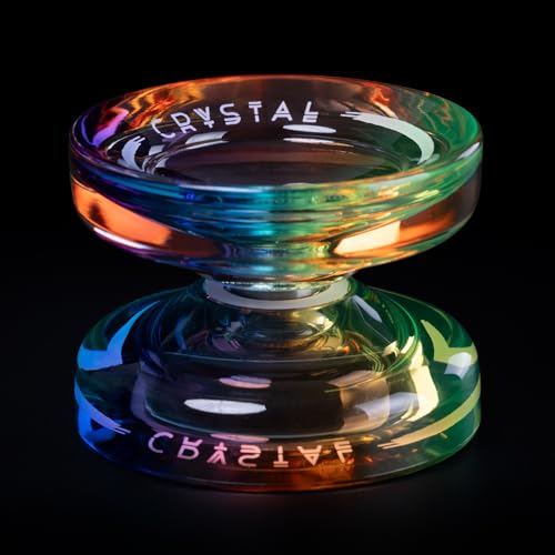 MAGICYOYO Dual Purpose Yoyos - N11 Professional Unresponsive Yoyo and K2 Responsive Yoyo, Black Golden Alloy YoYo & Blue Pink Yellow Plastic Yoyo with 2 Bags,12 Yoyo Strings, Responsive Bearings Kit