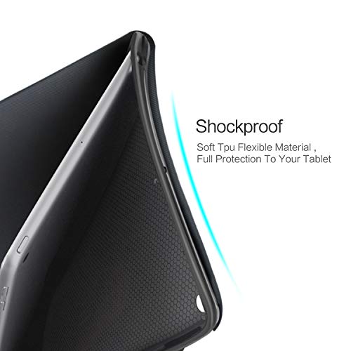 Ipad Air Case/Ipad Air 2 Case/Ipad 9.7 Inch 2017 2018 Case/Vimorco Soft TPU Back Cover with Adjustable Stand Protector Case for Ipad 5th 6th Gen, Auto Wake/Sleep, Red Composition Book
