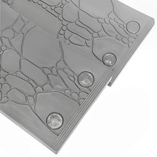 XtremepowerUS Premium Multi Purpose 2-Step Spa Hot Tub Pool RV Campers Deck Steps Lightweight Sided Step (Gray)