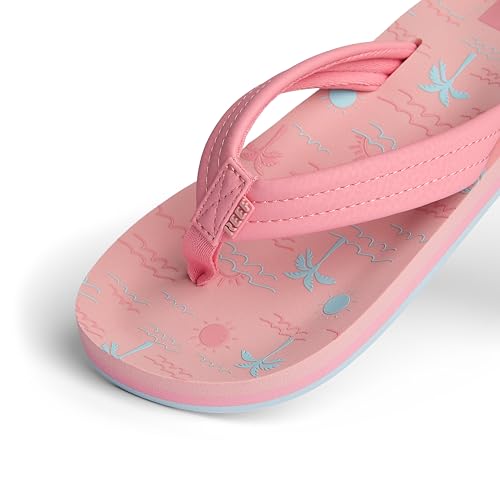 Reef Boy's Kids Ahi Sandal, Sharkade, 1 Big