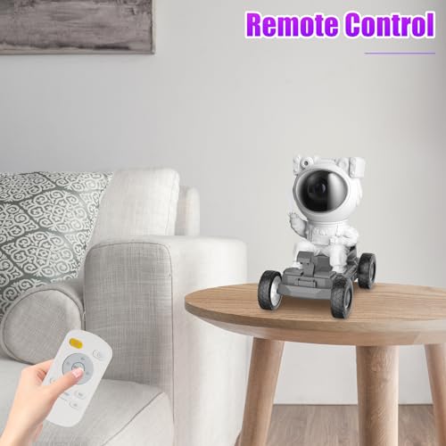 Astronaut Star Galaxy Projector Light 2.0 with Timer, 8 HD Nebula Effects,360° Adjustable Space Buddy Planetarium Projector Night Light for Bedroom