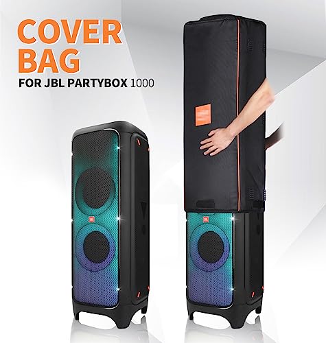 Speaker Bag Travel Case Replacement for JBL Party Box Series, Portable Speaker Carry Tote Bag Backpack for JBL Speaker (For JBL partybox 110 black)