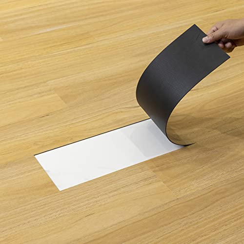 GreenFullHouse Vinyl Flooring - Laminate Flooring with 15.24cmx15.24cm,Peel and Stick Floor Tiles Self-Adhesive Flooring Planks,2.0mm 1 Piece Waterproof for Kitchen Living Room(Western Oak Sample)