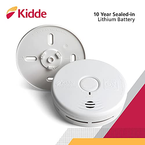 Kidde Smoke Detector & Carbon Monoxide Detector Combo with 10-Year Battery,‎White