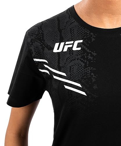 Venum Women's Standard UFC Adrenaline Replica Short-Sleeve T-Shirt Black