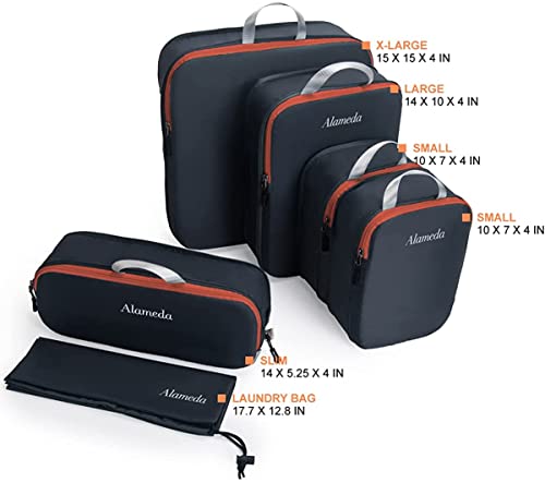 Compression Packing Cube Set 3pcs, Travel Bags Organizer for Luggage/Backpack