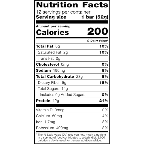 RXBAR Protein Bars, Protein Snack, Snack Bars, Coconut Chocolate, 22oz Box (12 Bars)