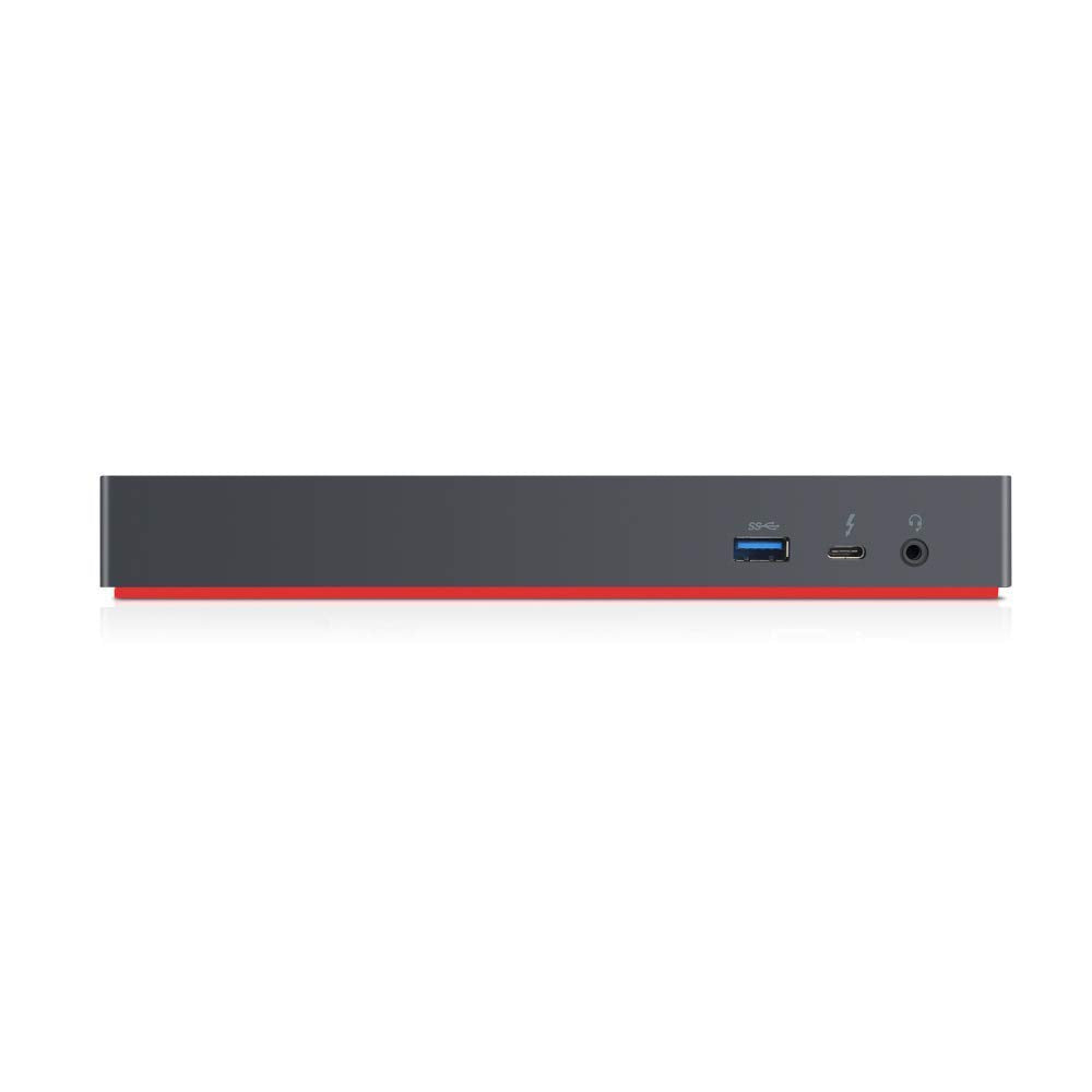 Lenovo [OB] USA ThinkPad Thunderbolt 3 Dock Gen 2 135W (40AN0135US) Dual UHD 4K Display Capability, 2 HDMI, 2 DP, USB-C, USB 3.1, Black