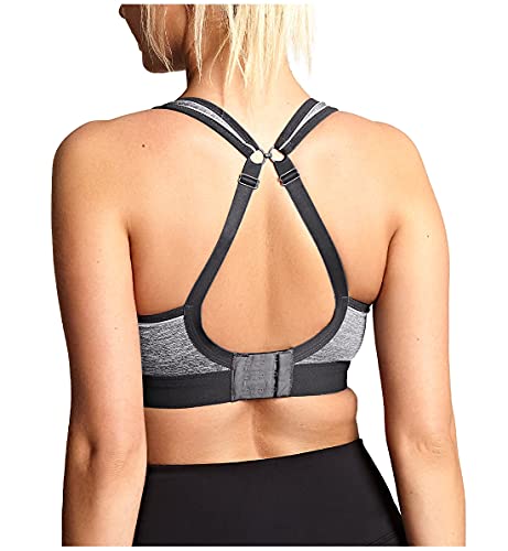 Panache Women's Plus-Size Non Wired Sports Bra, Water Colour, 36H