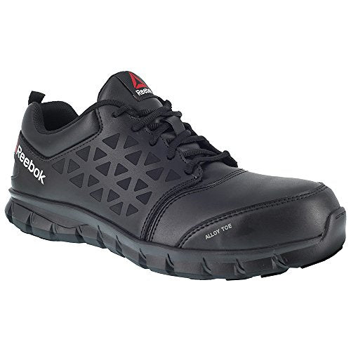 Reebok mens Sublite Work Safety Toe Athletic Work Industrial Construction Shoe, Black, 6.5 US