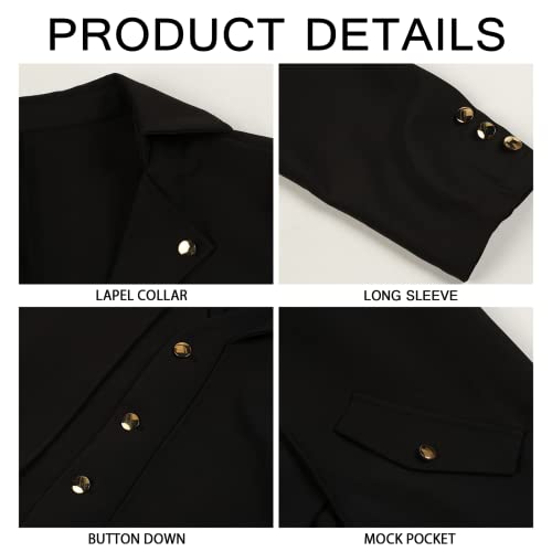 Mens Steampunk Victorian Jacket Gothic Tailcoat Costume Vintage Tuxedo Viking Renaissance Pirate Halloween Coats (Small, Black)