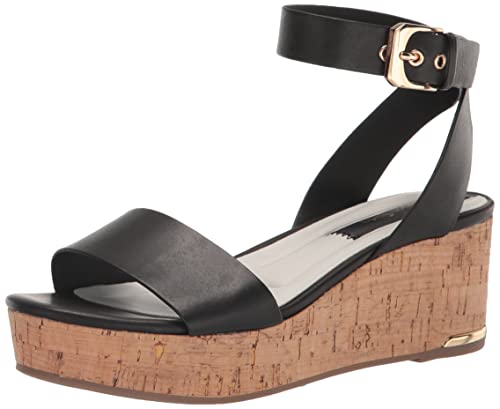 Franco Sarto Womens Presley Platform Wedge Sandal Multi Snake Print Faux Leather 8.5 M