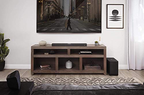 Polk Audio React Sound Bar, Dolby & DTS Virtual Surround Sound, Next Gen Alexa Voice Engine with Calling & Messaging Built-in, Expandable to 5.1 with Matching React Subwoofer & SR2 Surround Speakers